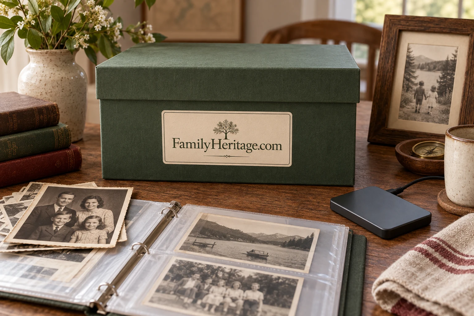 A private family archive, featuring FamilyHeritage.com